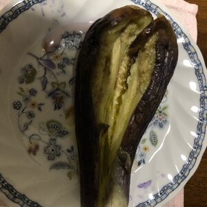 【茄子だけ】レンジで☆茄子の辛子ポン酢和え